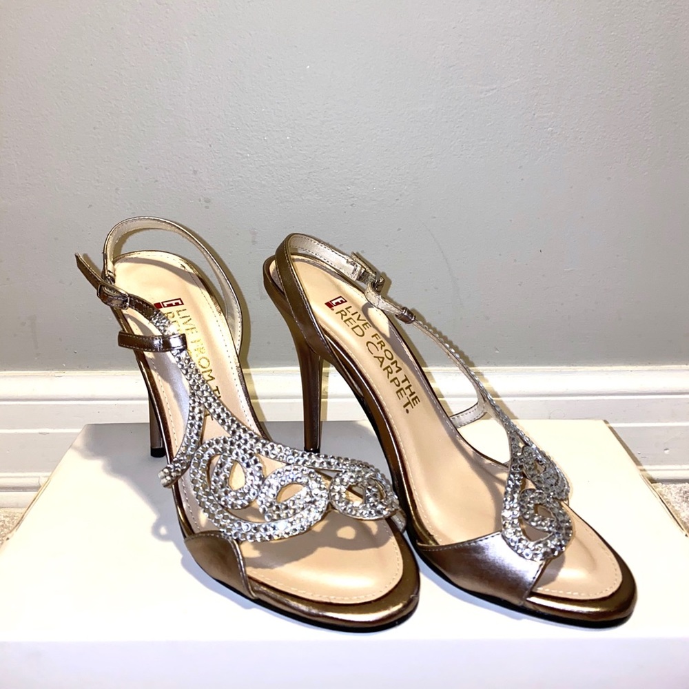 crystal heels
